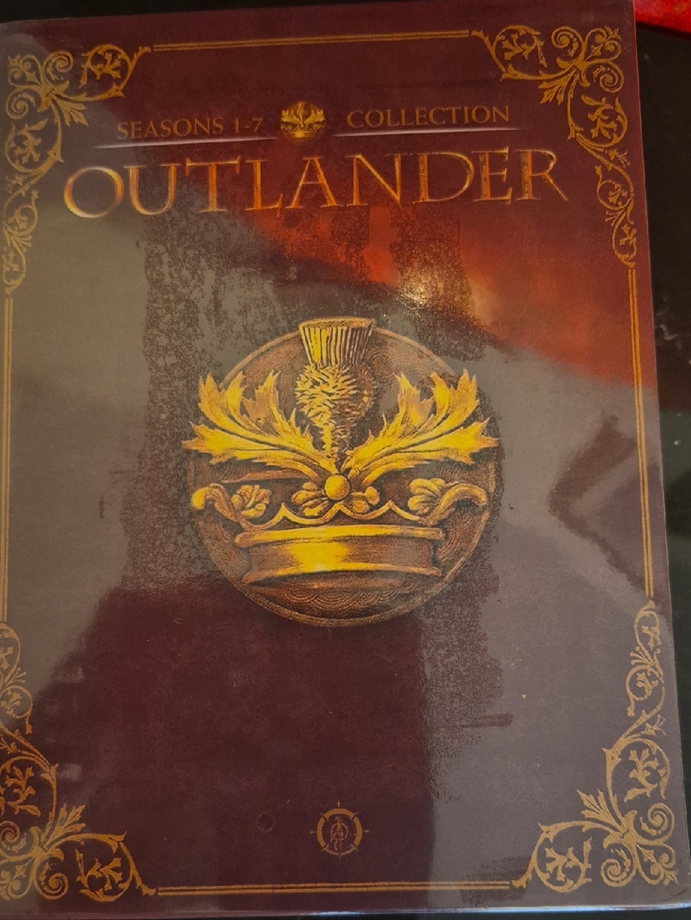 Outlander Seasons 1-7 Collection - Dark Red & Gold Box Set